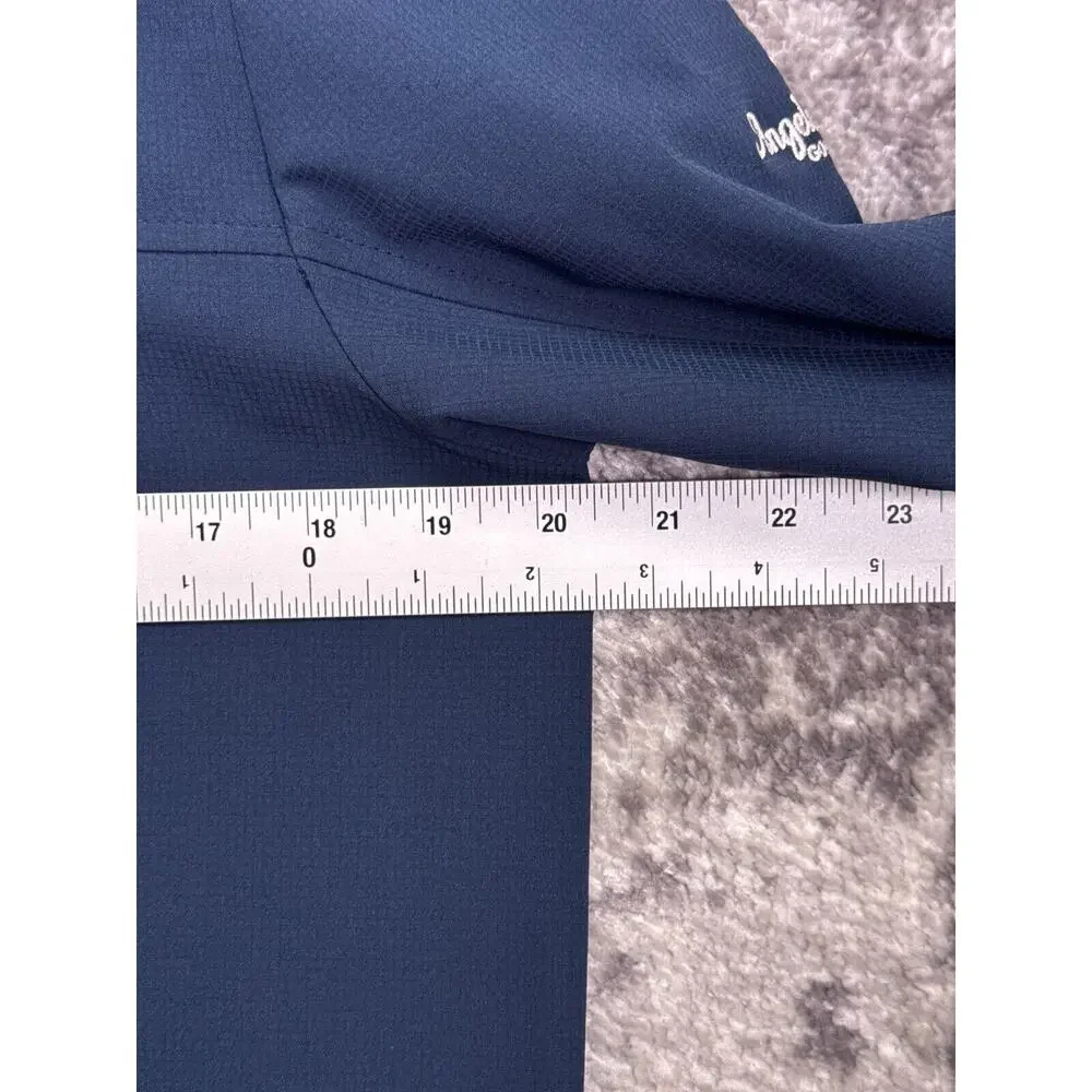 Travis Mathew Jacket Small Mens Wanderlust Hoodie Blue Full Zip